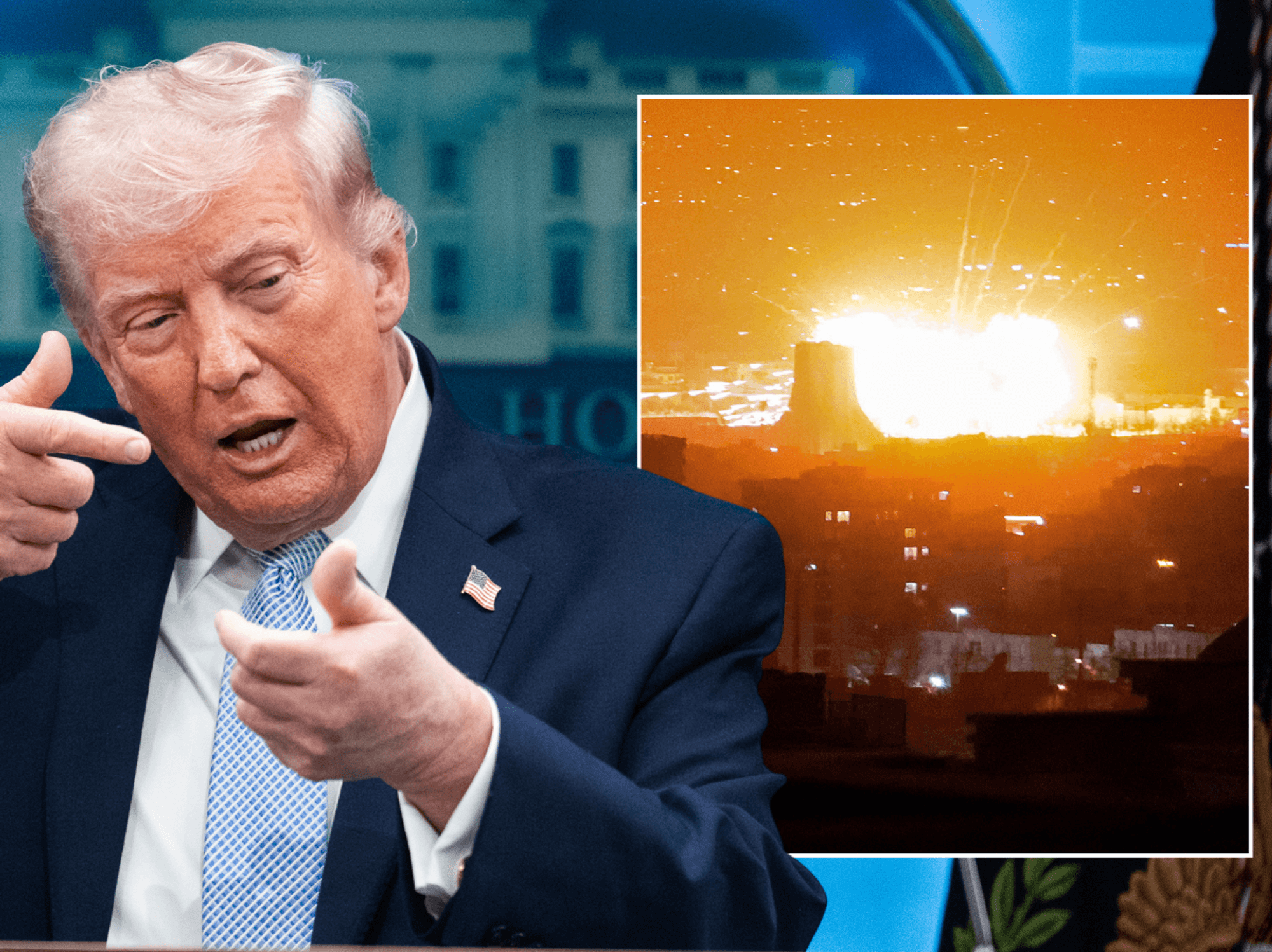 Donald Trump vows to destroy Iran's 'whole civilisation' in just hours and declares 'extortion, c...