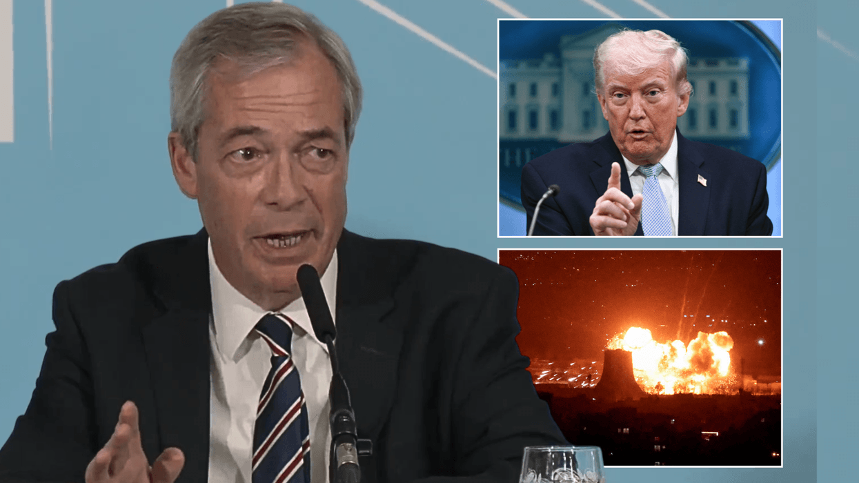 ‘UK could be in grave peril!’ Nigel Farage issu...