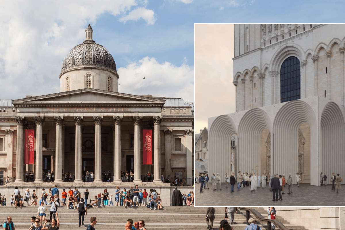 National Gallery to be redesigned by architect behind 'concrete UFO' cathedral that sparked fury in France