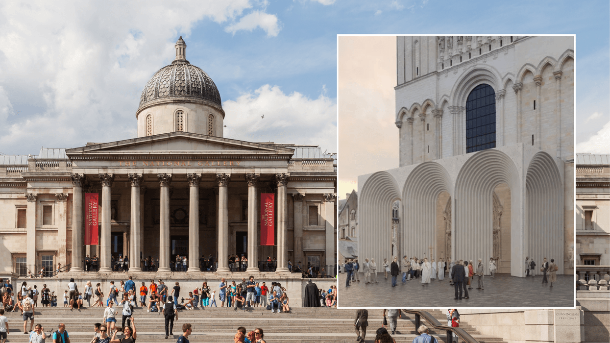 National Gallery to be redesigned by architect behind 'concrete UFO' cathedral that sparked fury in France
