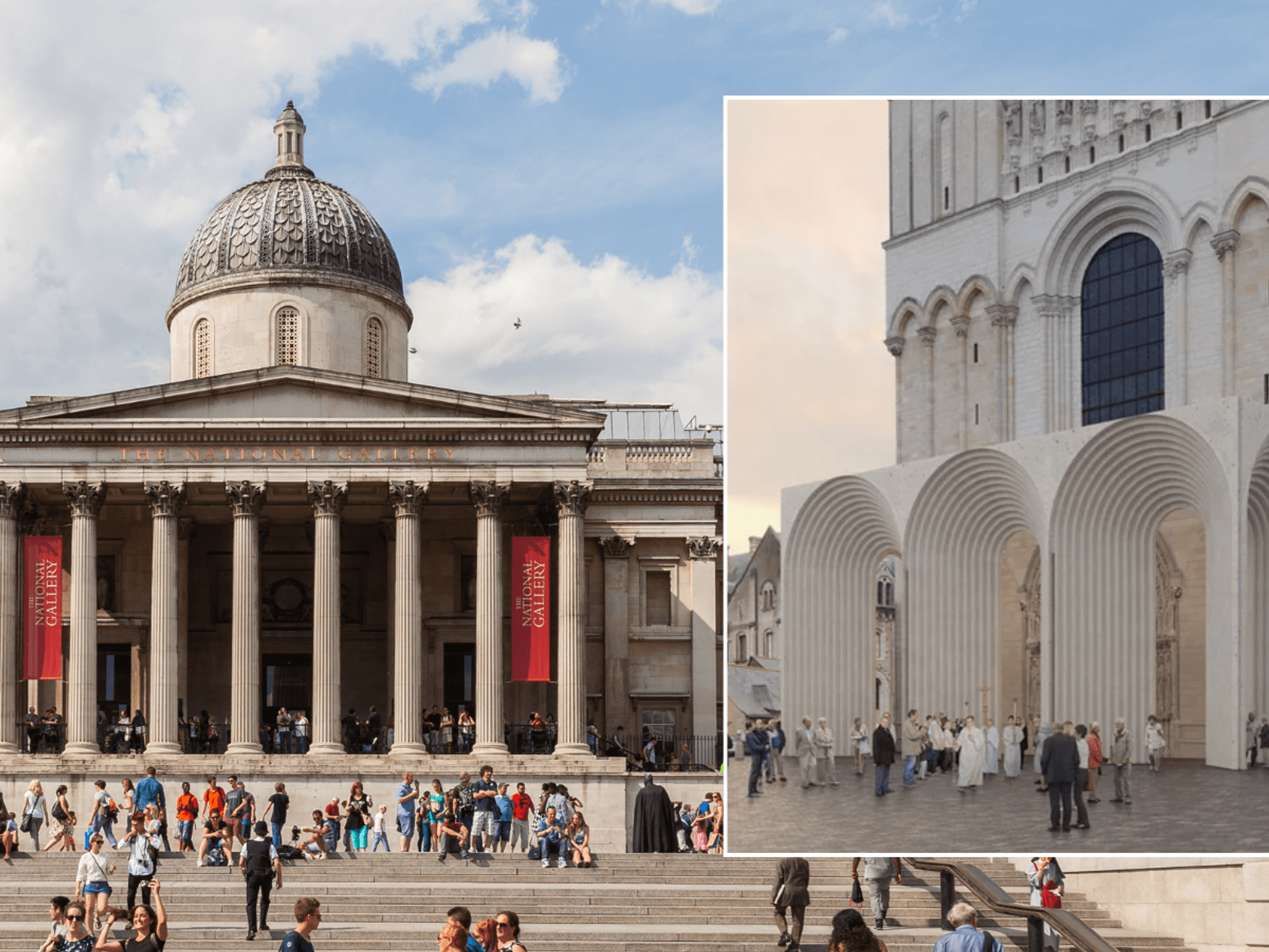National Gallery to be redesigned by architect behind 'concrete UFO' cathedral that sparked fury ...