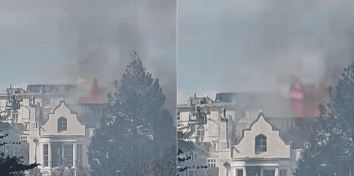 ‘Real-life Fawlty Towers’ hotel is completely destroyed after being set on fire TWICE ‘Real-life Fawlty Towers’ hotel is completely destroyed after being set on fire TWICE