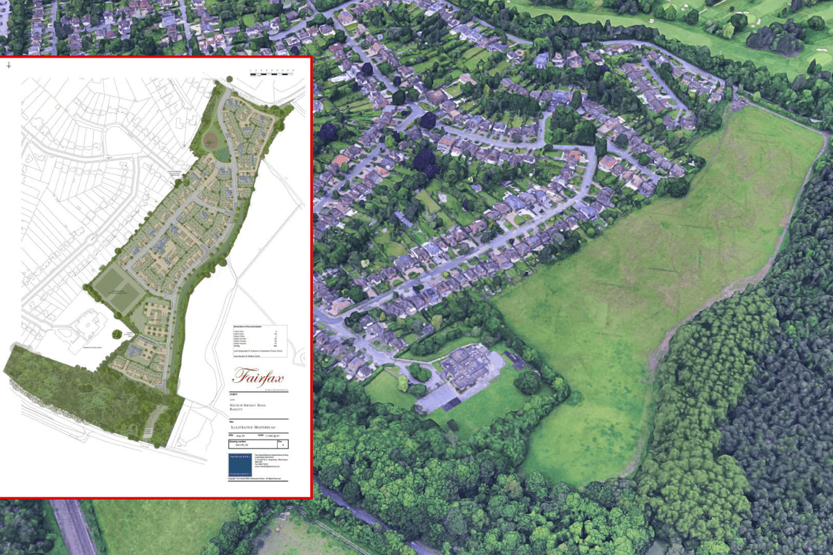 Picturesque greenbelt field to be bulldozed for nearly 200 homes - despite being rejected by council AND High Court