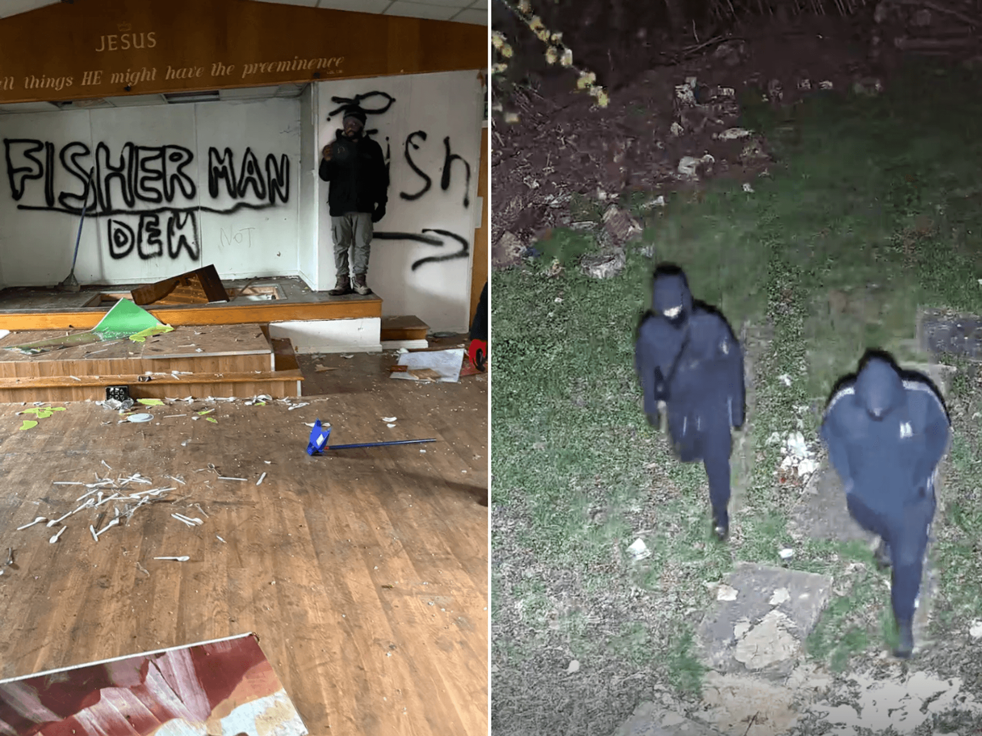 Church vandalised for SIXTH time over Easter weekend as pastor confesses his heart ‘aches’