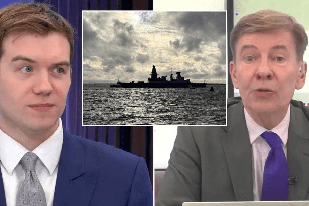 ‘Talking down the Royal Navy!’ GB News stars clash over HMS Dragon after ship forced to dock for repairs