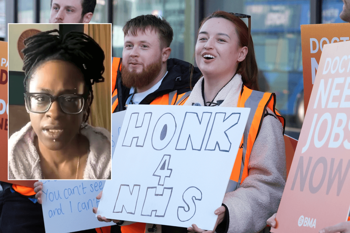 ‘We’d all like a pay rise!’ NHS patient speaks to GB News about ‘stressful’ resident doctor strike