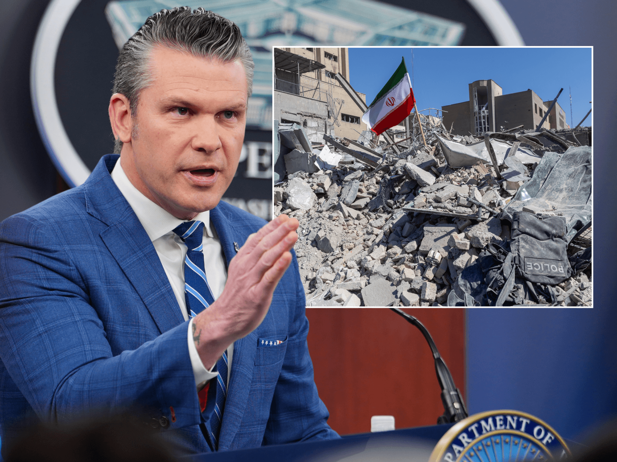 ‘Iran begged for a ceasefire!’ Pete Hegseth says Donald Trump ‘chose mercy’ with two-week truce