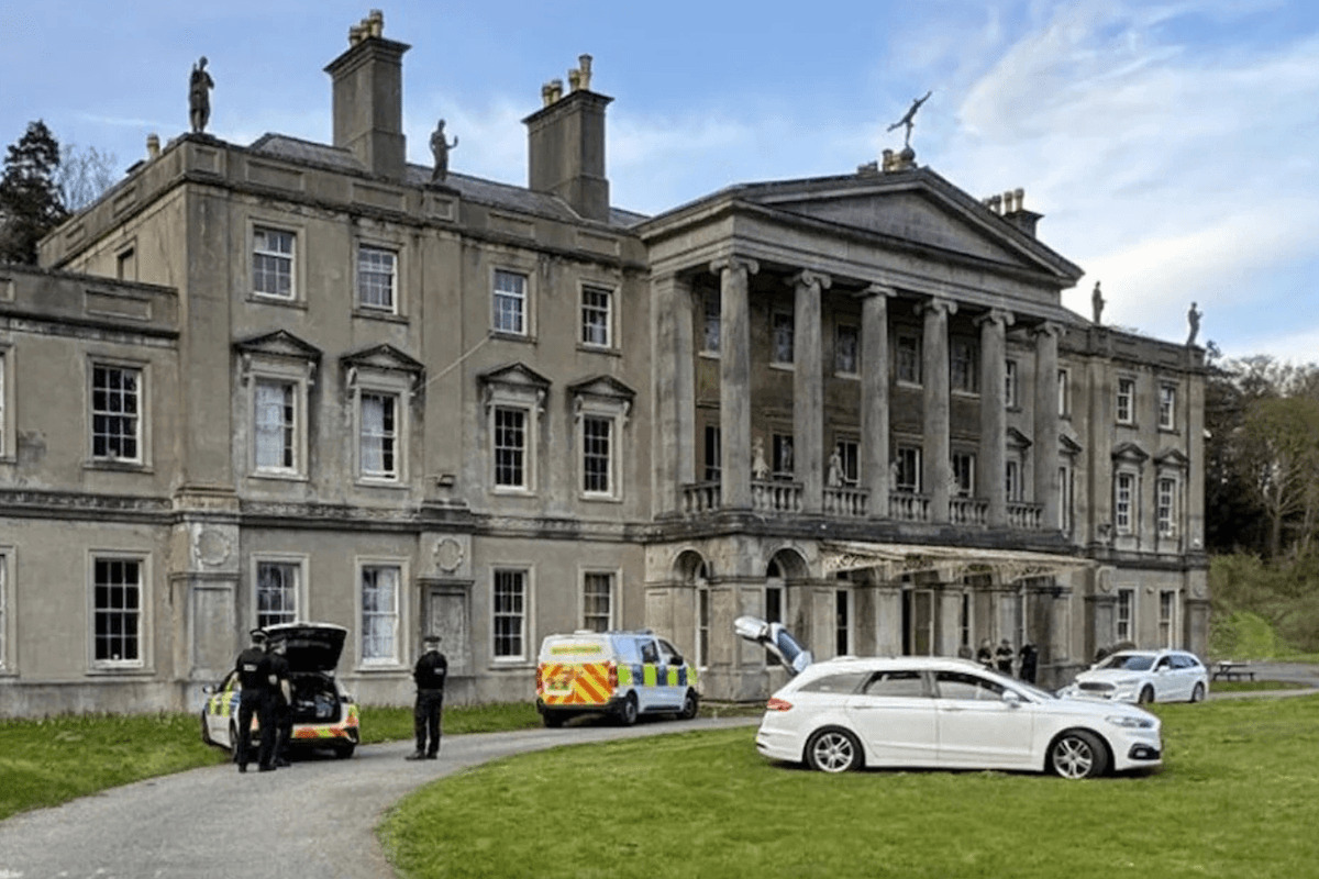 Police launch probe after cannabis farm uncovered at historic Welsh manor that once hosted King Charles