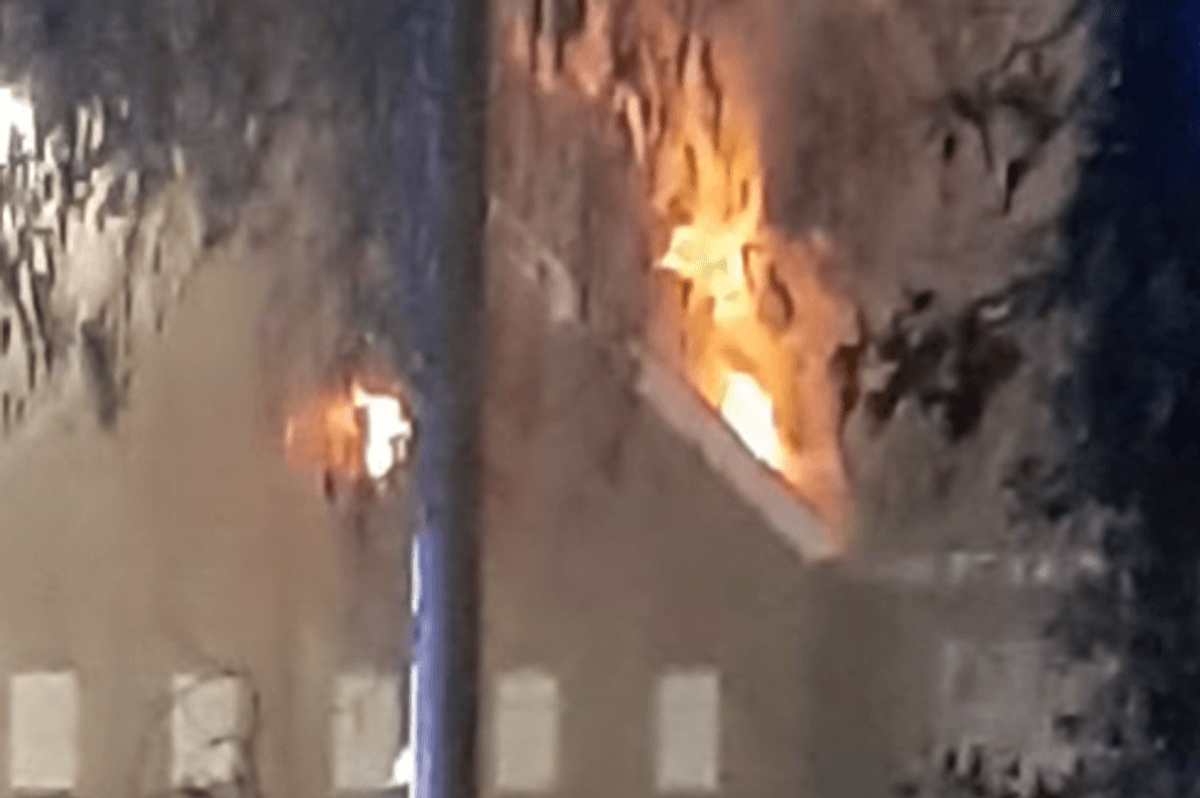 Huge fire engulfs Suffolk railway with all trains cancelled as smoke billows through the night sky