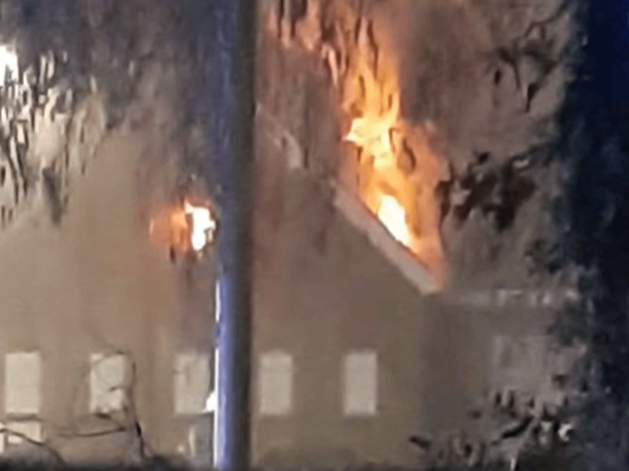 Huge fire engulfs Suffolk railway with all trains cancelled as smoke billows through the night sky