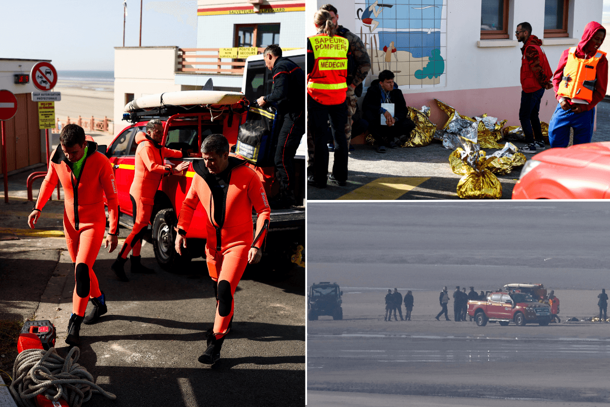 Four people dead after small boat capsizes while trying to cross Channel from France