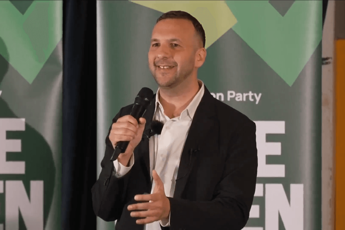 WATCH: Green Party leader Zack Polanski launches local election campaign