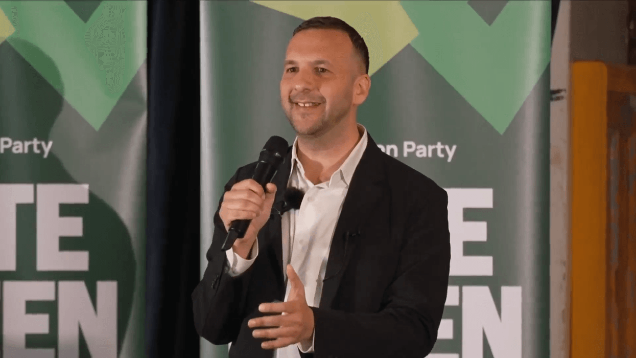 WATCH: Green Party leader Zack Polanski launche...