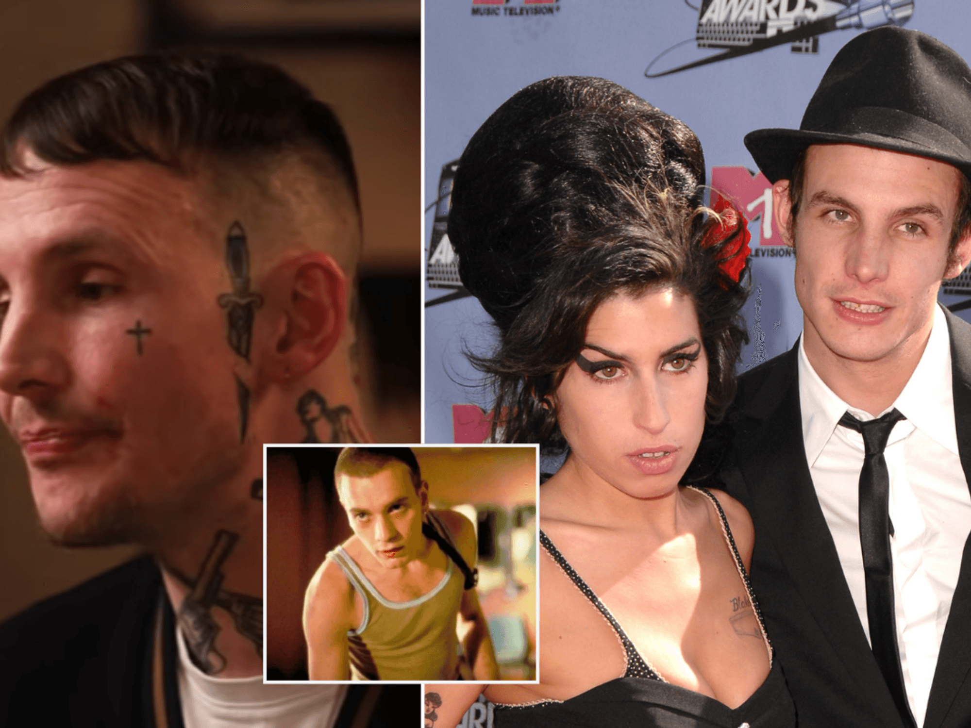 Amy Winehouse’s ex claims Trainspotting inspired teenage drug battle amid film's ‘woke’ trigger w...