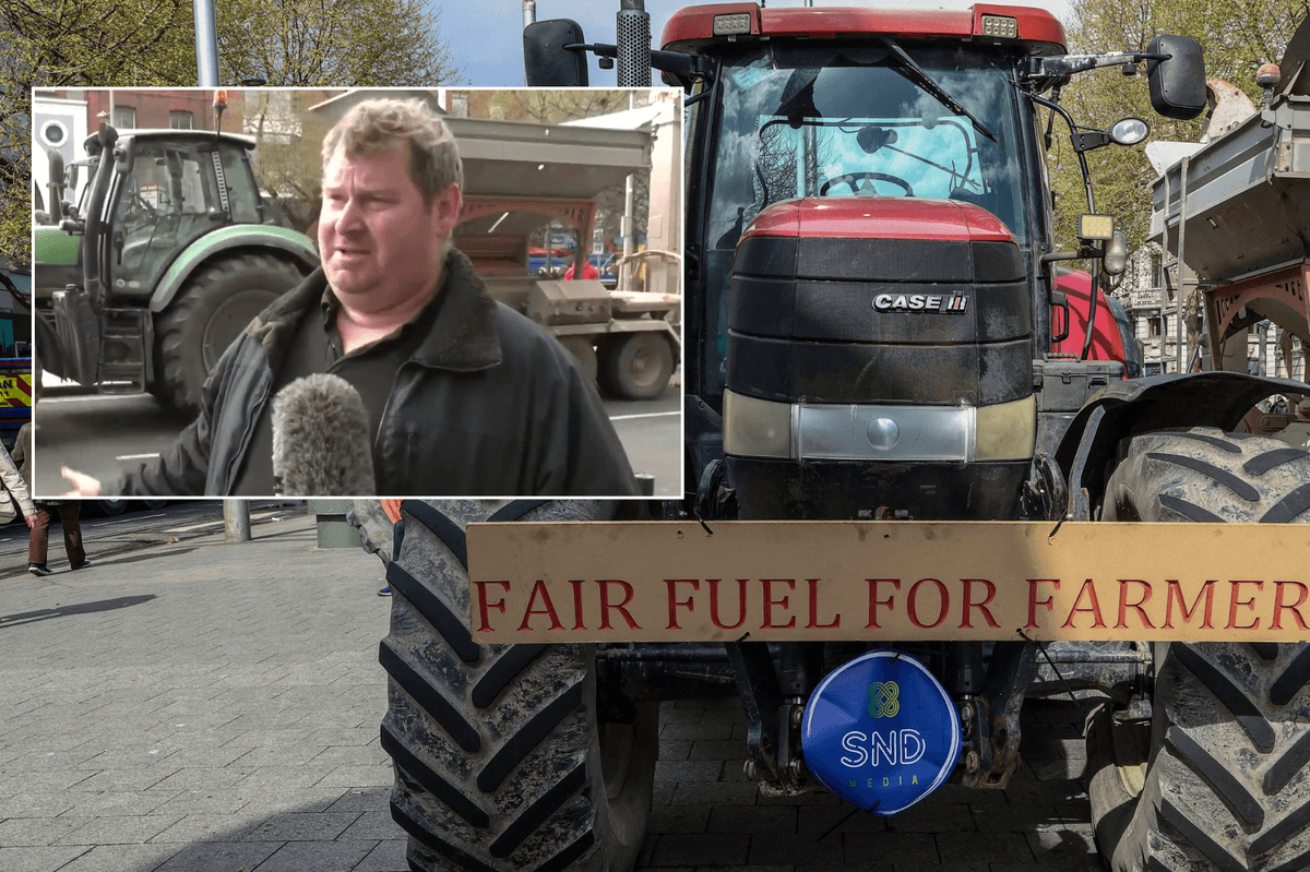 Irish farmer slams ‘sickening’ treatment of demonstrators as he makes passionate case for protest