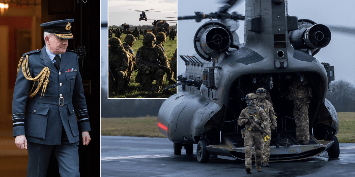 Advertencia de guerra: Se les dirá a los británicos que se preparen para el conflicto a medida que el Ejército revive los planes de emergencia para un ataque en el Reino Unido