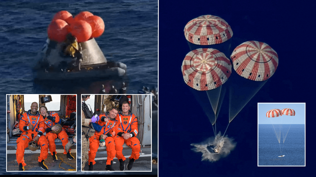 Artemis II makes triumphant return to Earth after record-breaking mission to the Moon