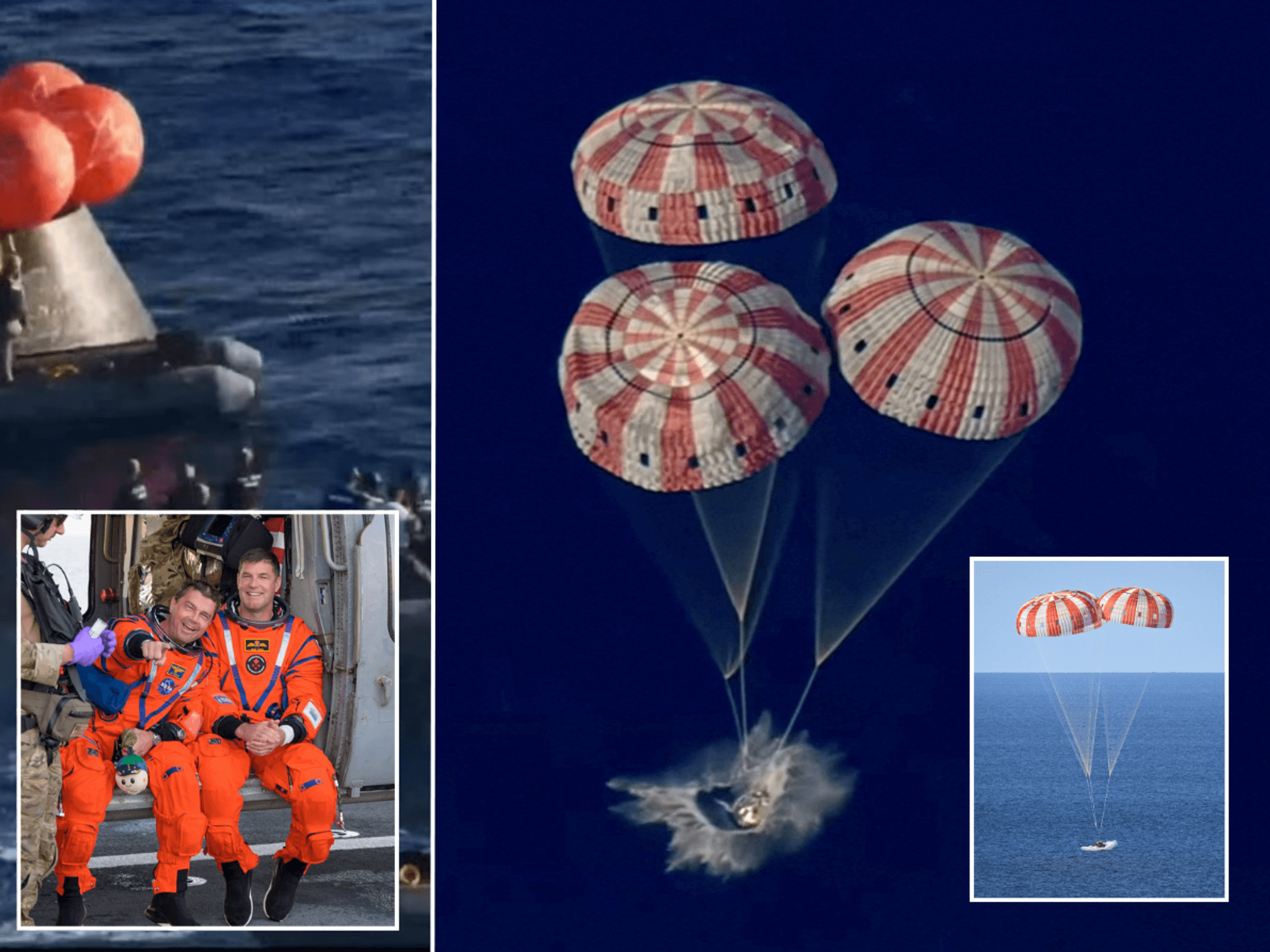 Artemis II makes triumphant return to Earth after record-breaking mission to the Moon