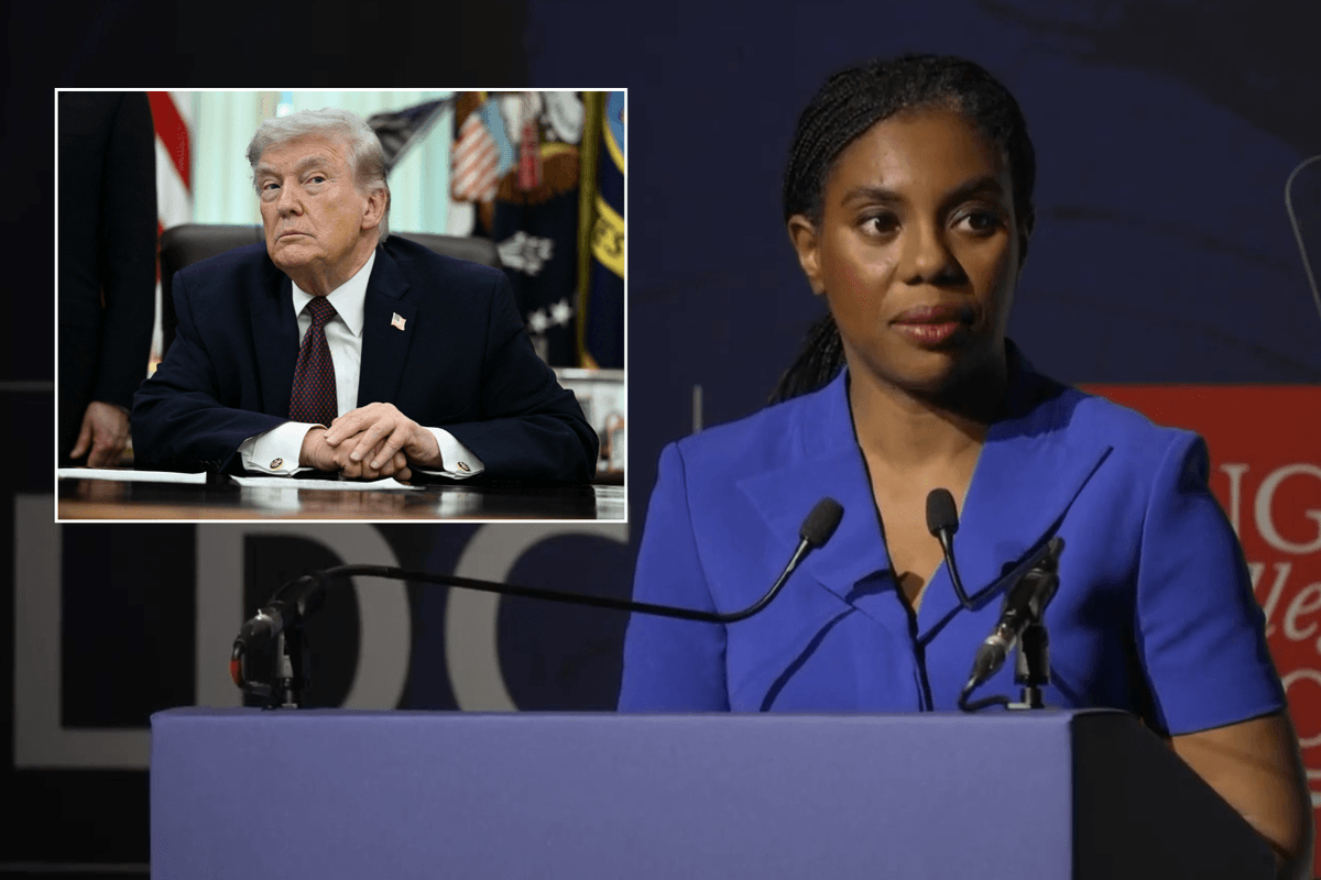 ‘We need to get our hands dirty!’ Kemi Badenoch calls on Britain to ‘act decisively’ in the ‘age of Donald Trump’