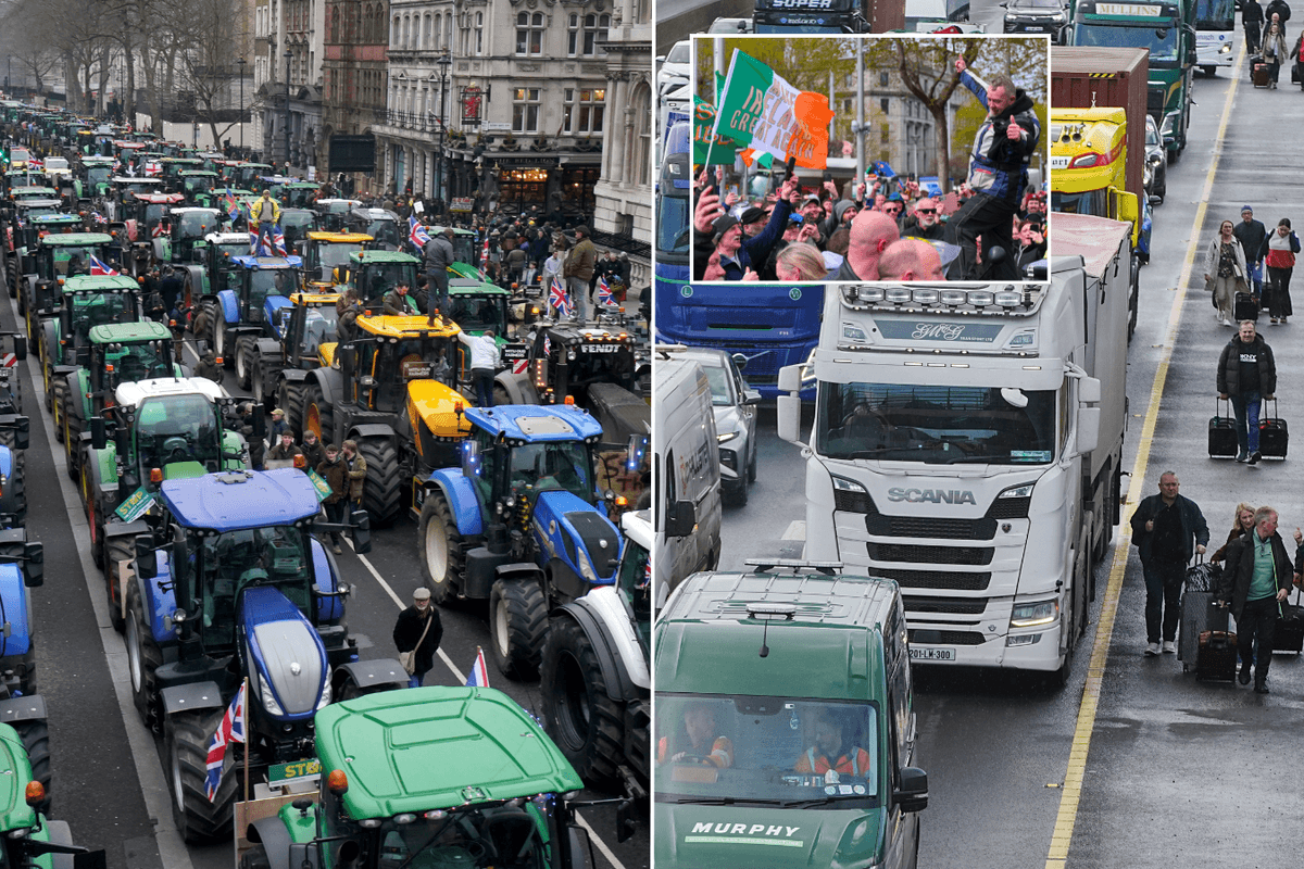 Massive fuel protests now set to hit Britain as farmers plan Irish-style nationwide blockades
