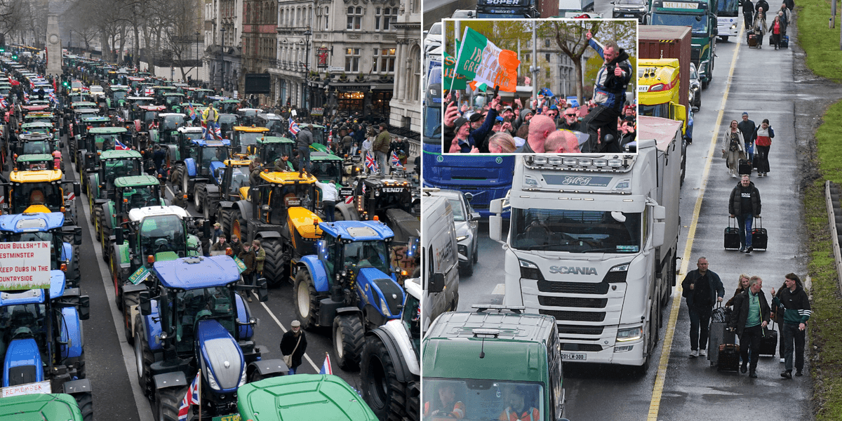 Fuel protests now set to hit Britain as farmers plan Irish-style nationwide blockades Fuel protests now set to hit Britain as farmers plan Irish-style nationwide blockades