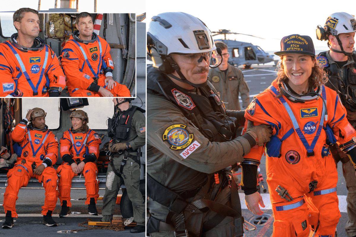 Artemis II crew struggle to walk after historic Moon mission as Nasa admits 'price to pay' when exploring space