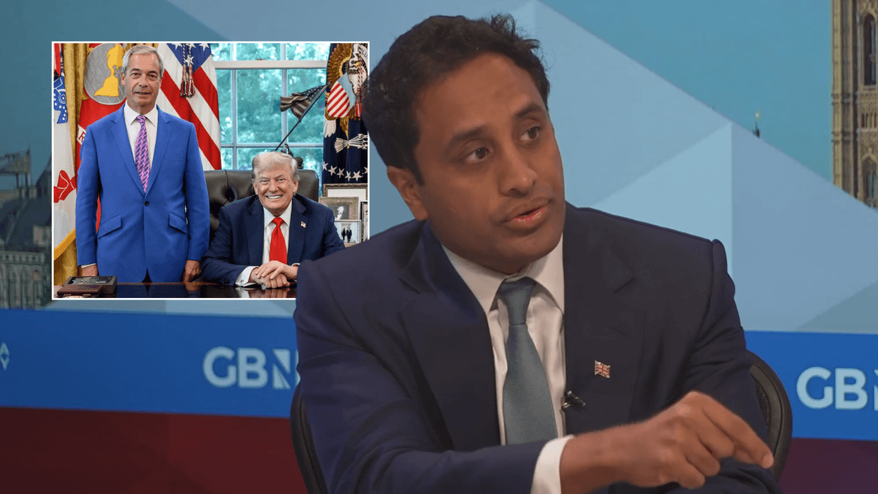 Zia Yusuf defends Nigel Farage’s Donald Trump friendship after Camilla Tominey jibed it was ‘looking a bit embarrassing’