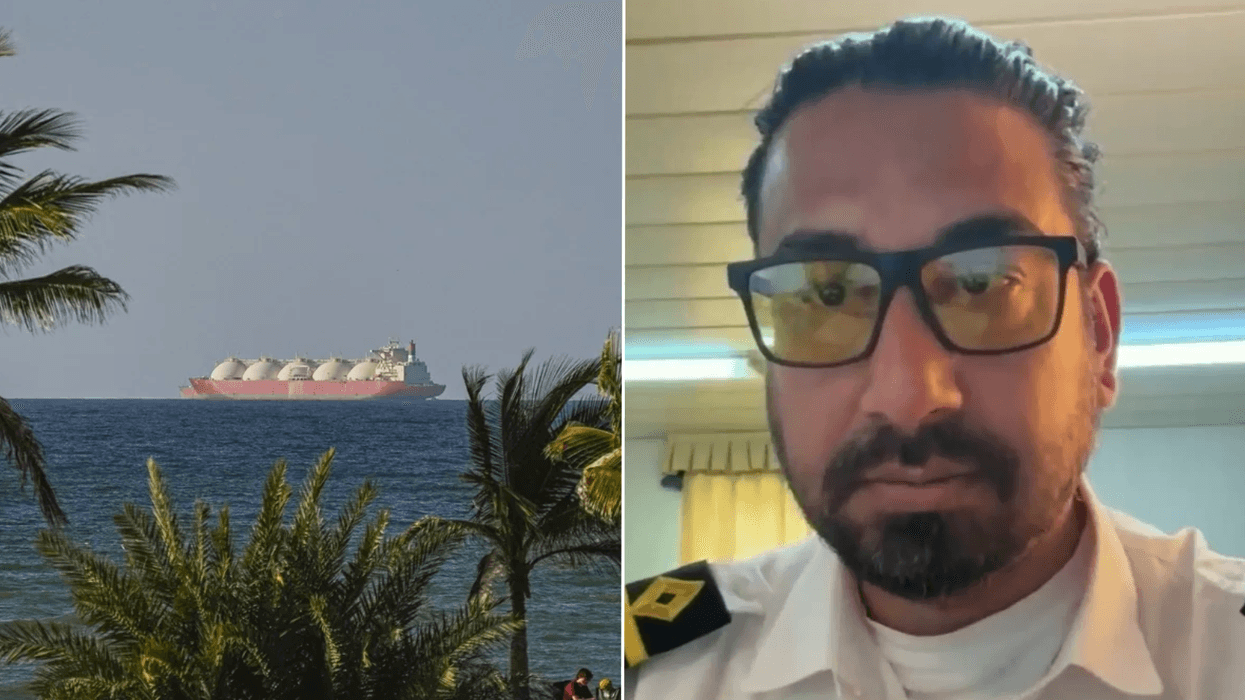 ‘We are helpless’ - Oil tanker captain stranded in the Strait of Hormuz speaks after Donald Trump announces blockade