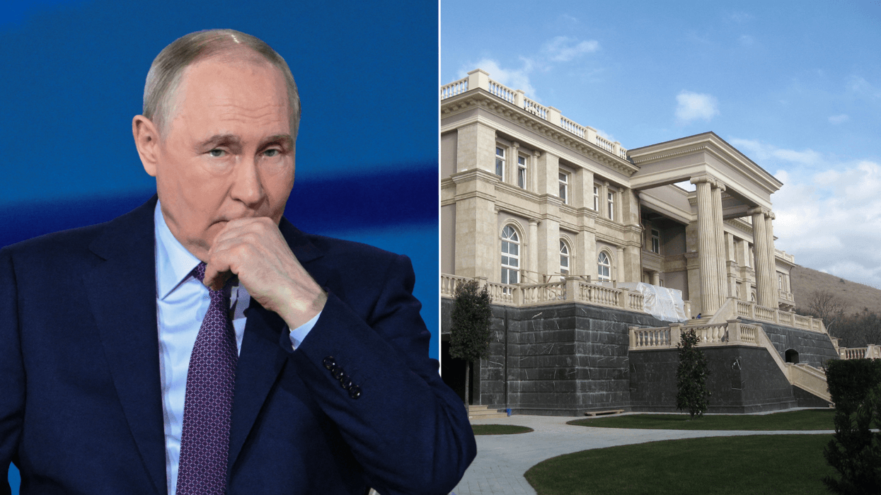 Panicked Vladimir Putin installs £1billion air defences around his palace amid 'safety fears for his secret lover and sons'