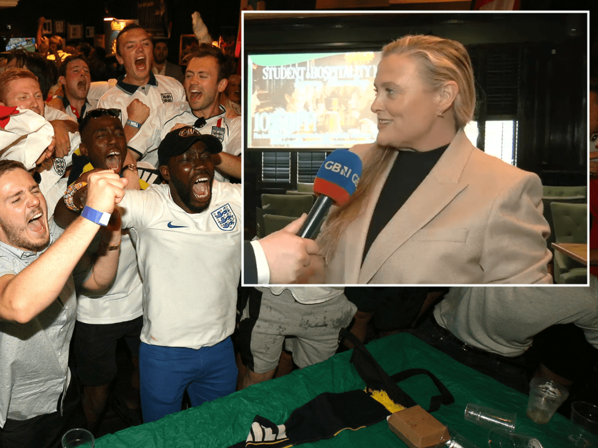 Birmingham boozer celebrates World Cup extended pub hours - but tells GB News they still face 'burden'