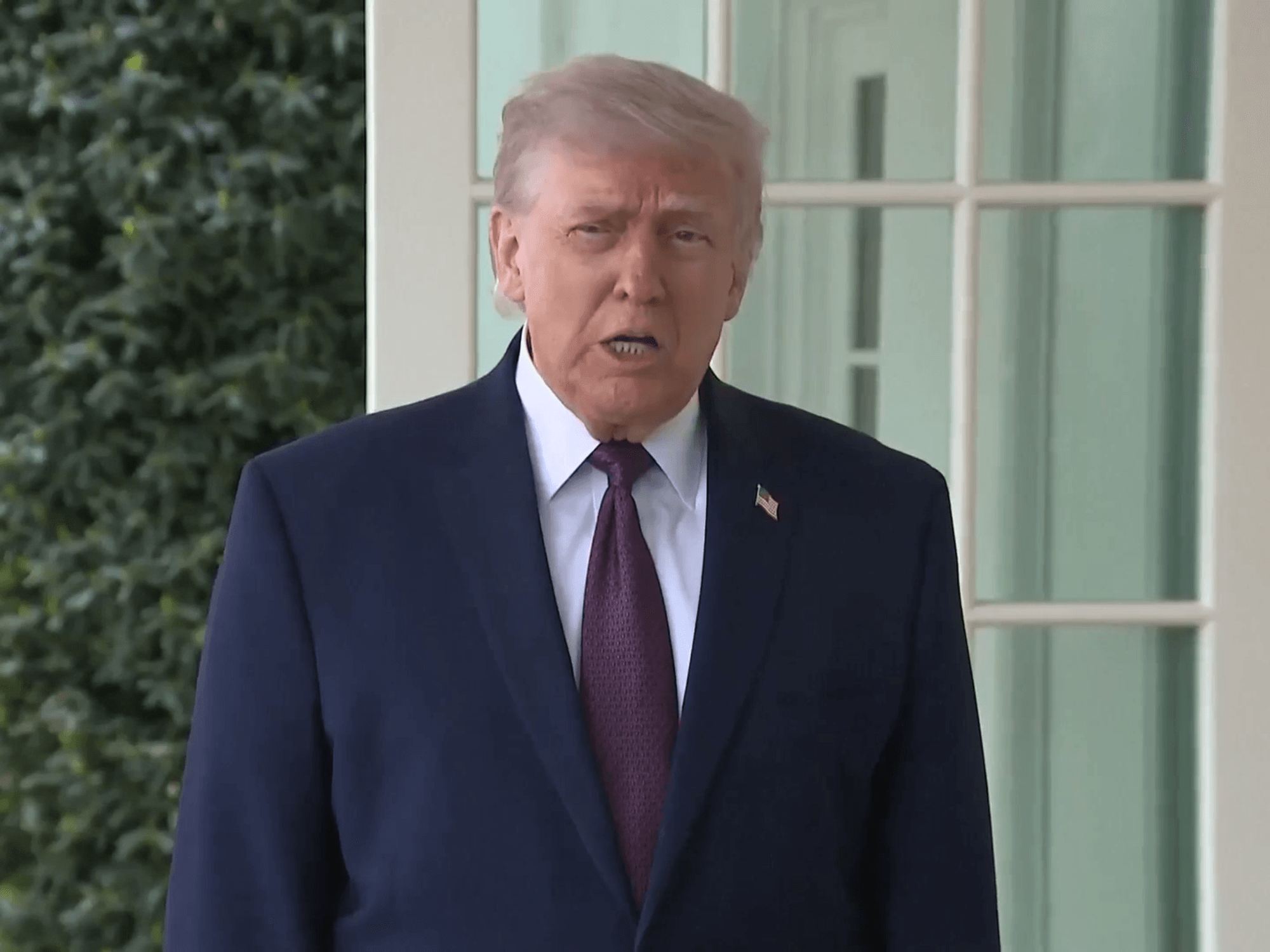 WATCH: Donald Trump accuses Iran of 'blackmailing the world' amid Strait of Hormuz blockade