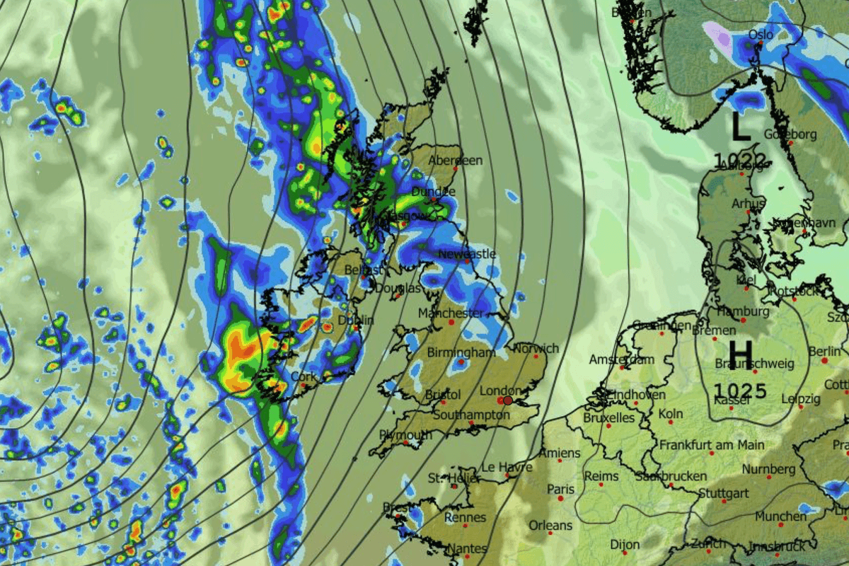UK weather: 'Scandinavian anticyclone' threatens to bring mid-week washout to millions of Britons