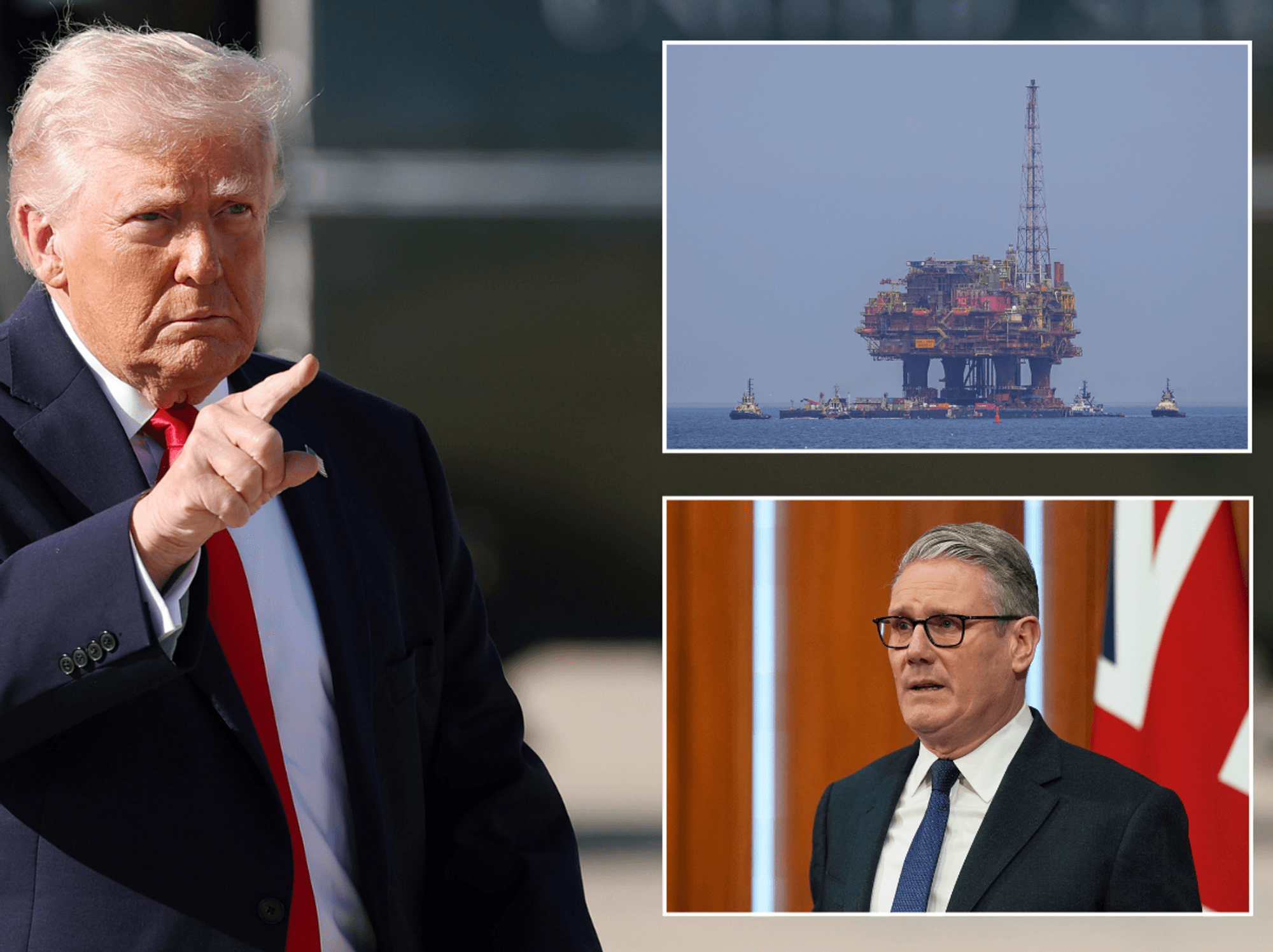 Donald Trump launches another scathing attack on Britain over ‘tragic’ refusal to drill in the No...