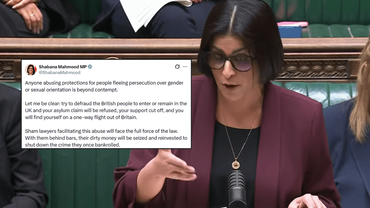 Shabana Mahmood threatens ‘sham’ lawyers with jail time for helping migrants pose as gay to get asylum
