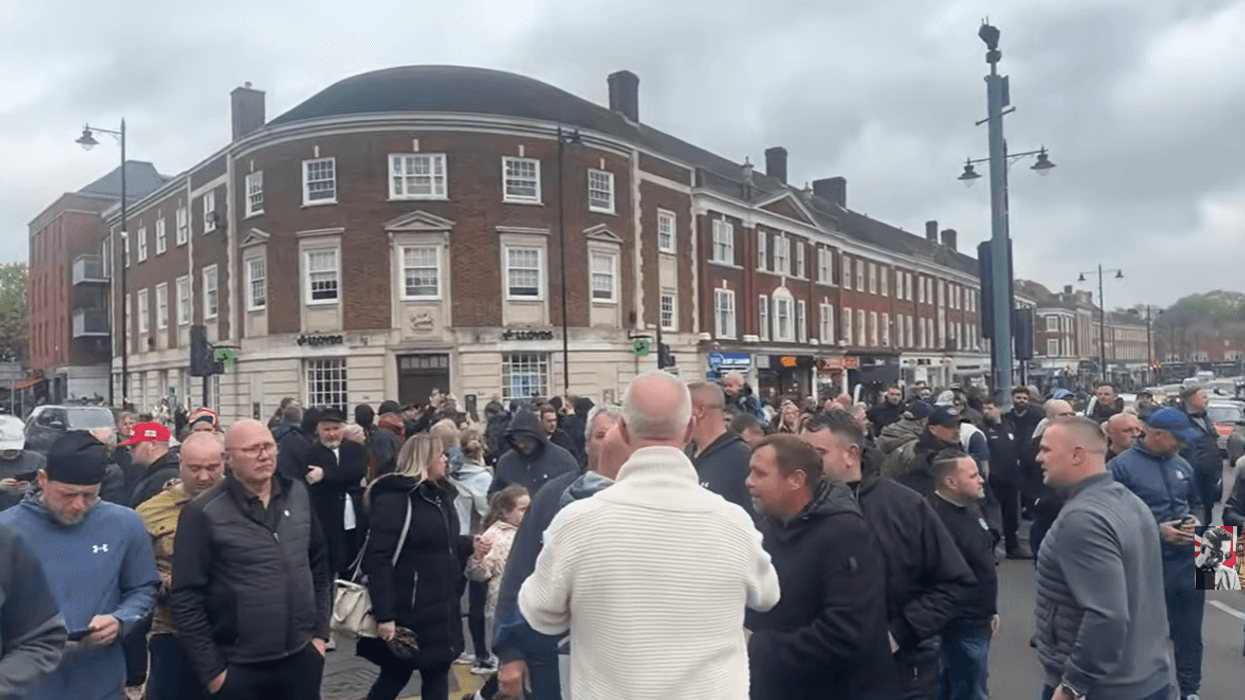 Protest erupts in Epsom after woman raped by group of men outside church