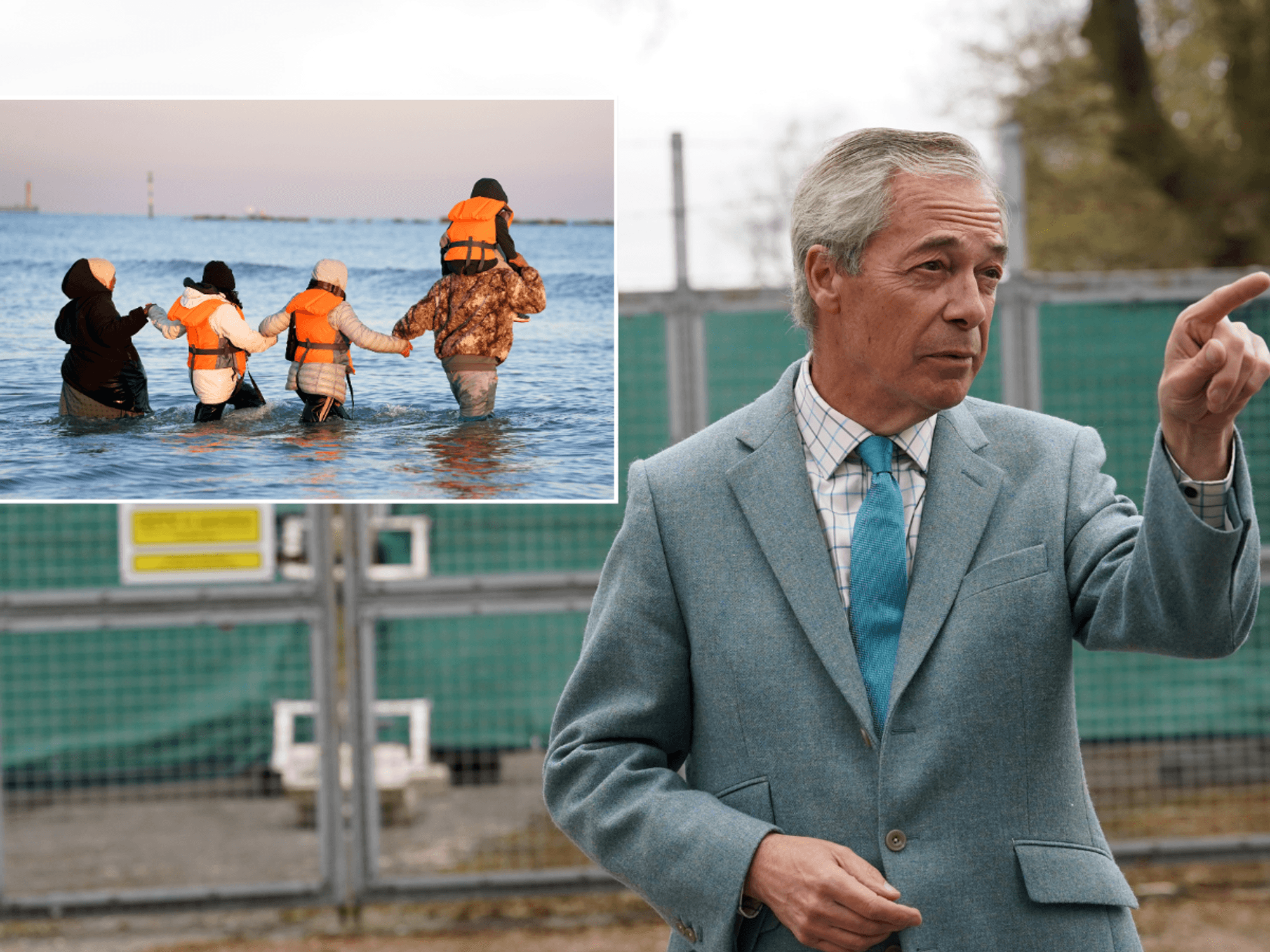 Nigel Farage reveals plan to jail lawyers who help illegal migrants make false gay claims