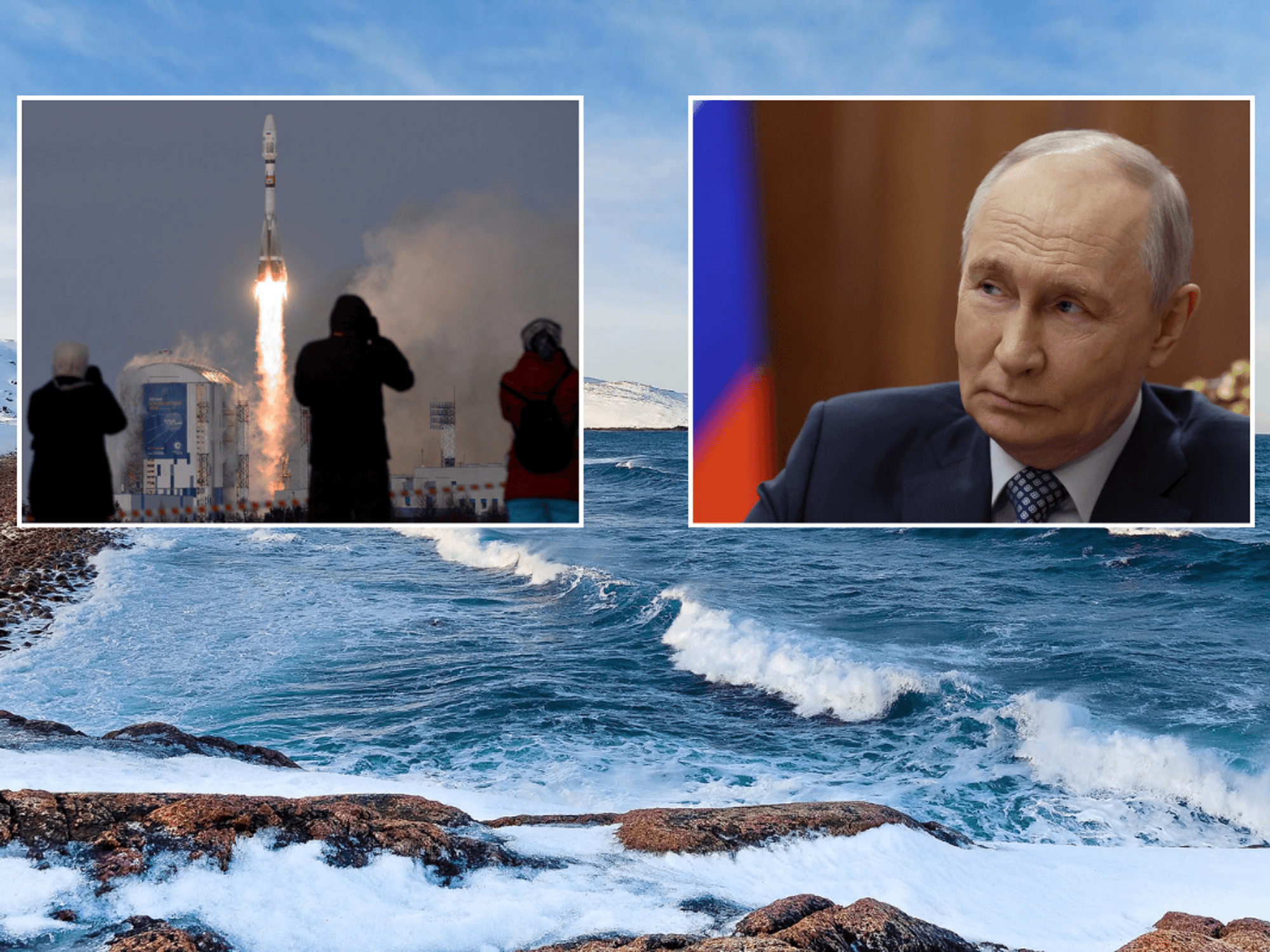 Vladimir Putin closes off Arctic waters and issues 'missile impact zone' warning near Nato border