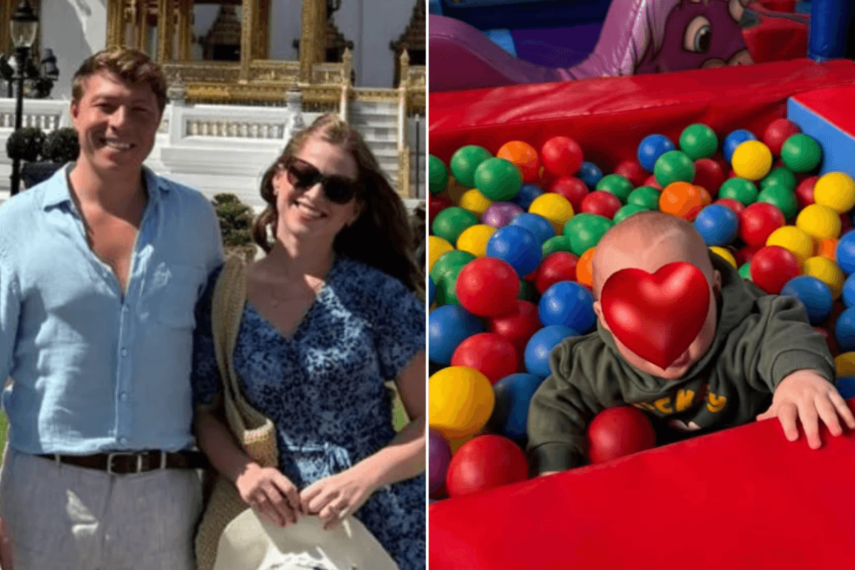 Patrick Christys melts hearts with adorable 'Daddy and son day' update: 'Spot the baby!'