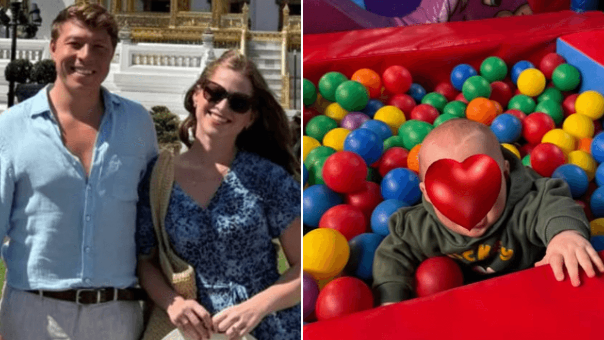 Patrick Christys melts hearts with adorable 'Daddy and son day' update: 'Spot the baby!'