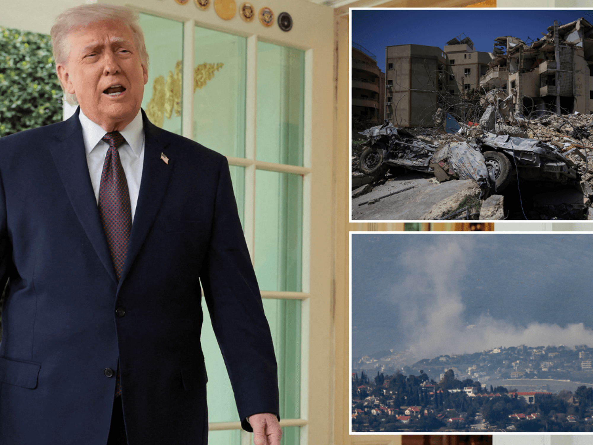 Donald Trump brokers 10-day Israeli-Lebanon ceasefire with deal set to begin in hours after histo...