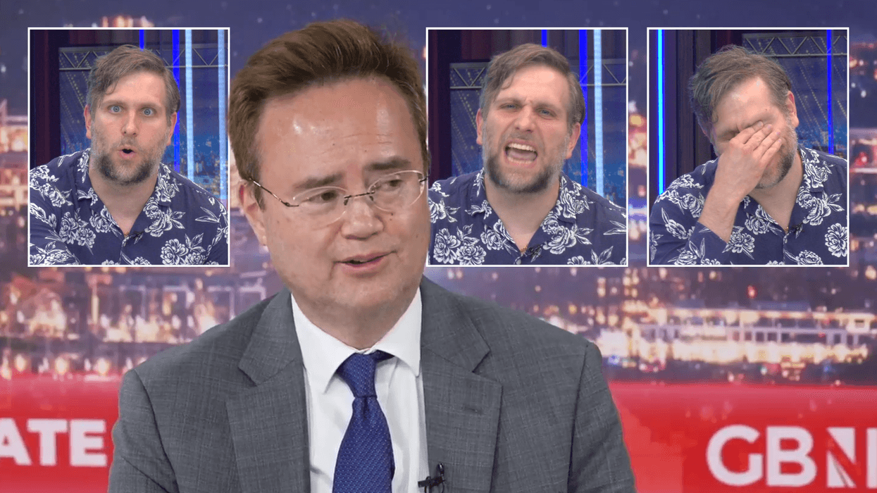 WATCH: GB News clash descends into chaos after panellist branded 'weak-kneed appeaser'