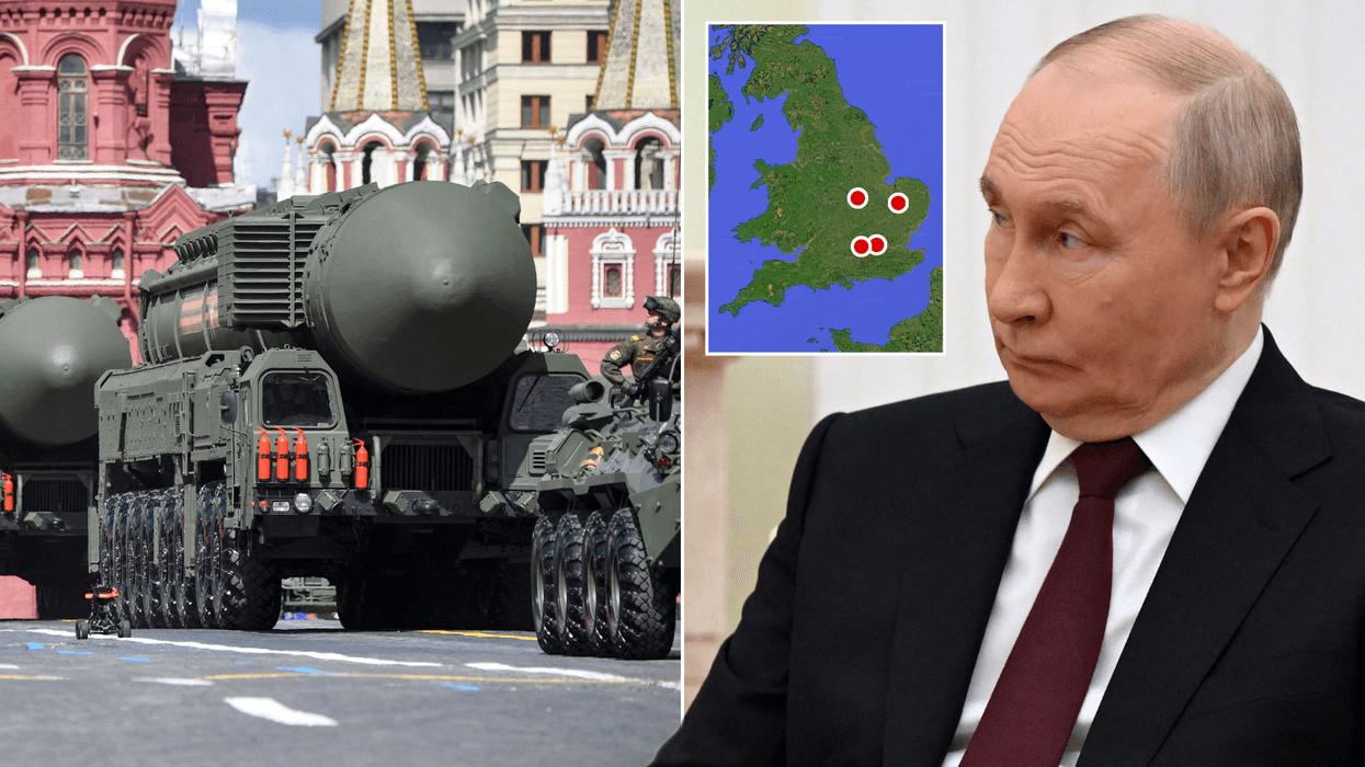 Russia issues bomb threat to four UK locations - then taunts Britons: 'Sleep well!'