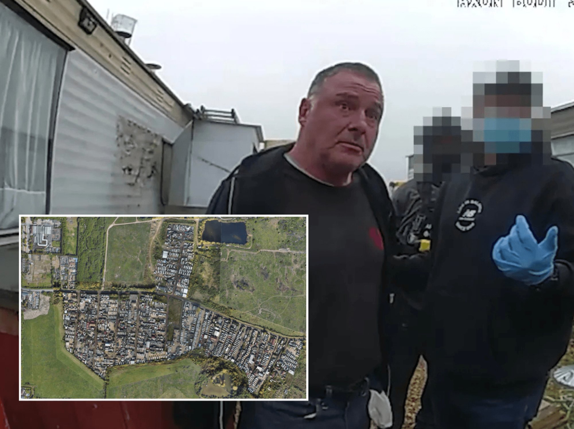 Travellers subletting caravans to asylum seekers with locals left furious over 'migrant city'