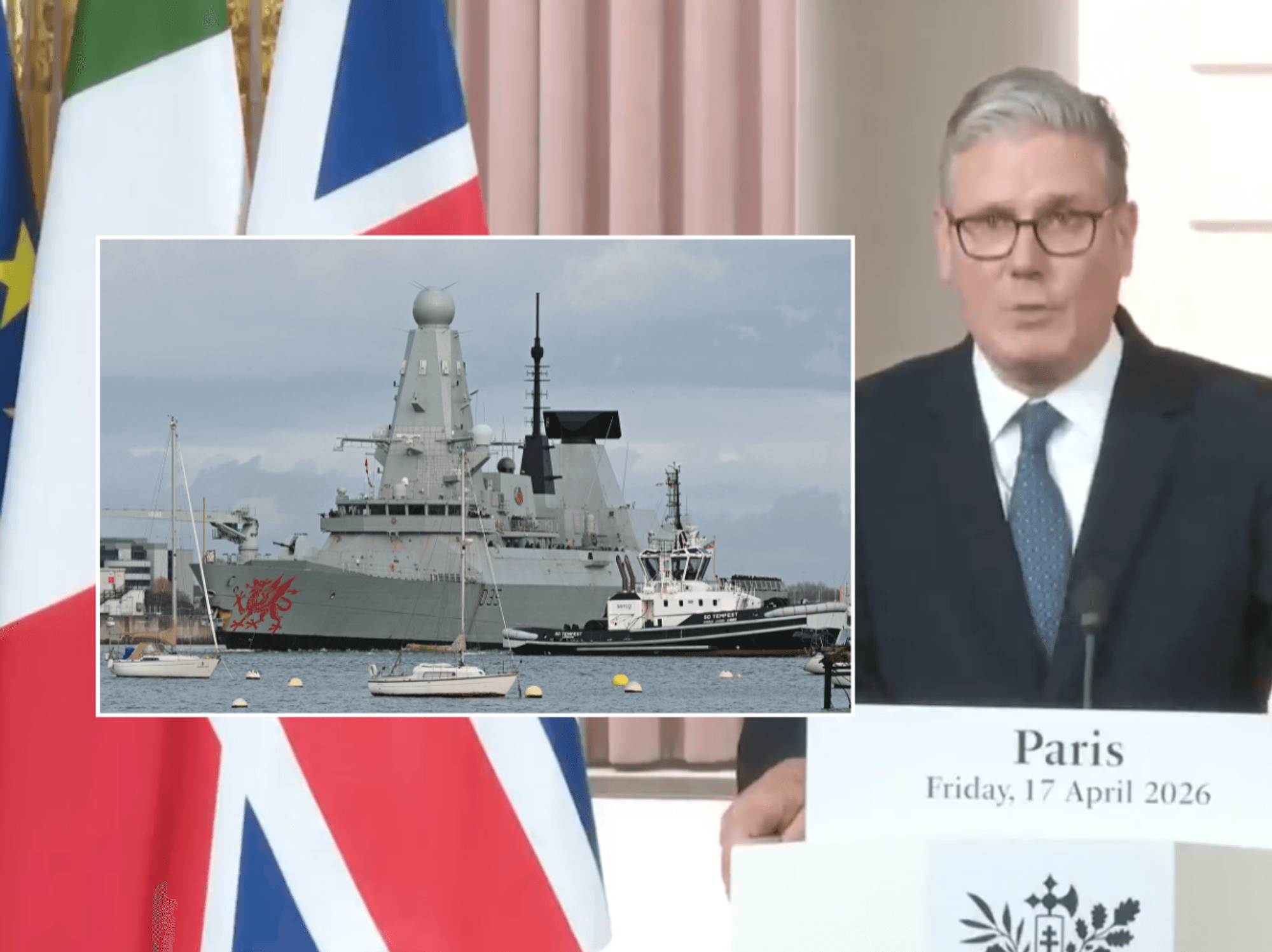 UK and France set to lead 'multinational mission' to protect peace in Strait of Hormuz