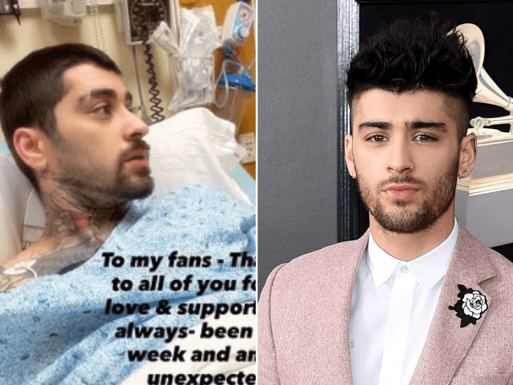 Zayn Malik hospitalised on day of major album release as star shares worrying health update: 'Unexpected'