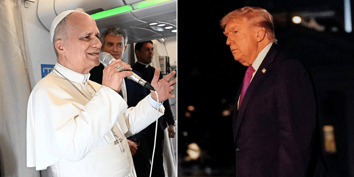 Pope Leo Downplays Feud With Trump