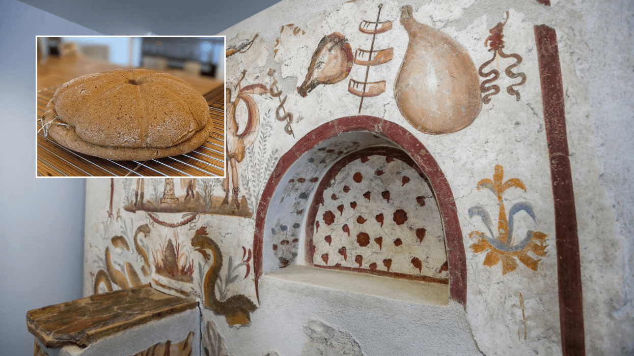 Ancient Roman recipes resurrected as part of Pompeii bake sale: 'It's not pizza!'