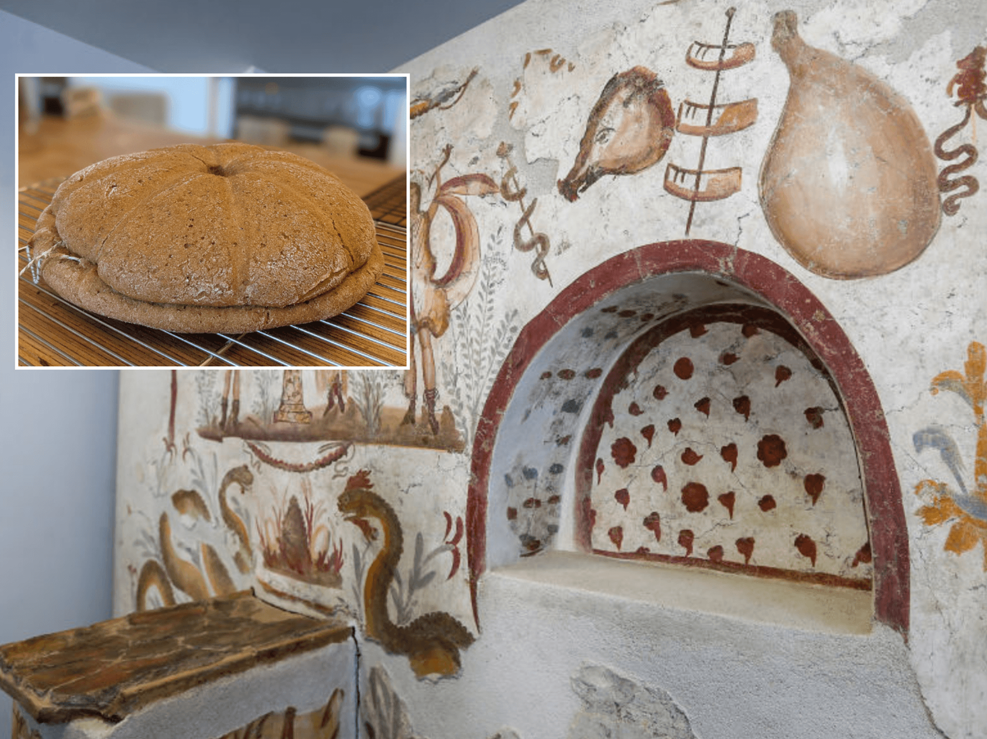 Ancient Roman recipes resurrected as part of Pompeii bake sale: 'It's not pizza!'