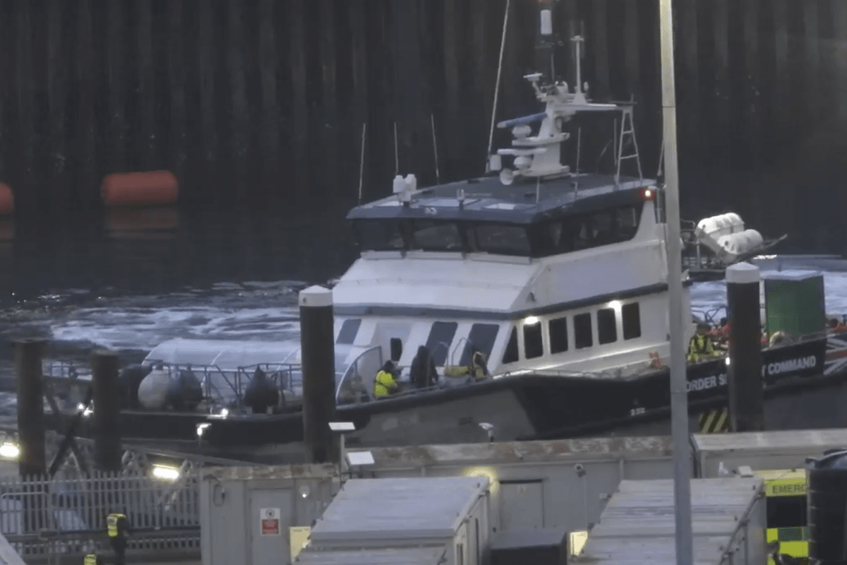 Nearly 600 migrants cross Channel TODAY as Belgium becomes new small boat departure point