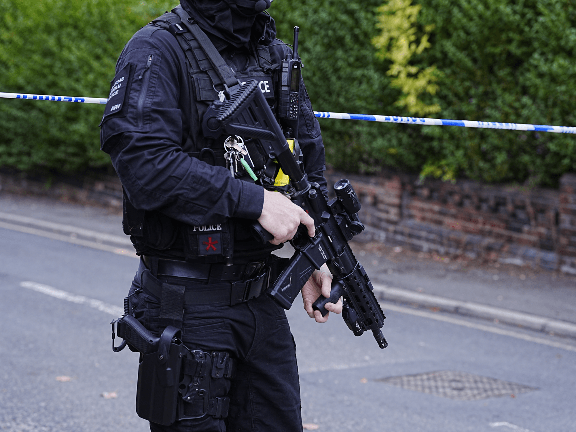 Armed police race to 'gunshots' on quiet Essex street... from a video game